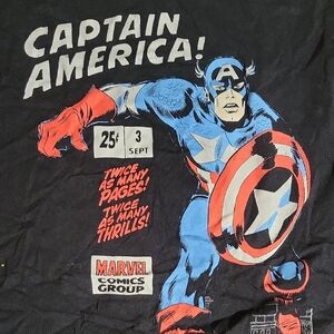 Marvel Captain America Vintage Graphic Tee